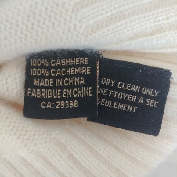 Elegant Cream Cowl Neck Sweater - Picture 12 of 15